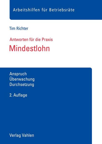 Produktbild: Mindestlohn