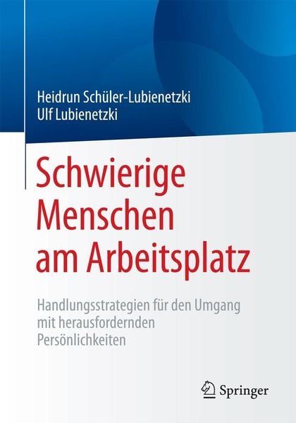 Produktbild: Schwierige Menschen am Arbeitsplatz