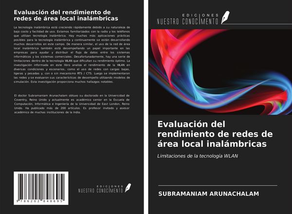 Produktbild: Evaluaci&oacute;n del rendimiento de redes de &aacute;rea local inal&aacute;mbricas