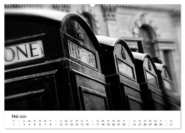 Produktbild: London (hochwertiger Premium Wandkalender 2026 DIN A2 quer), Kunstdruck in Hochglanz