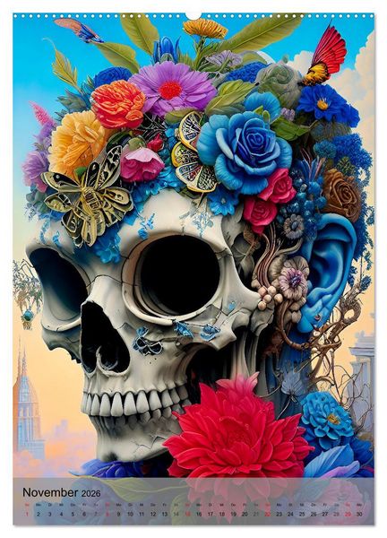 Produktbild: Beautiful Death (Wandkalender 2026 DIN A2 hoch), CALVENDO Monatskalender