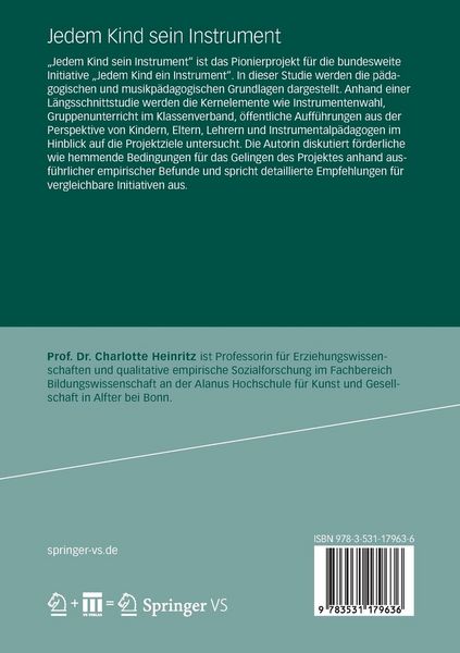 Produktbild: Jedem Kind sein Instrument
