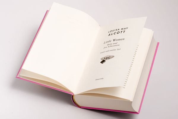 Produktbild: Louisa Mary Alcott, Little Women. Betty und ihre Schwestern - Erster und zweiter Teil. Schmuckausgabe mit Goldpr&auml;gung