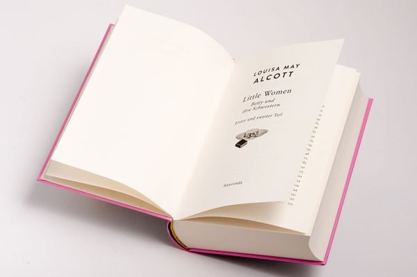 Produktbild: Louisa May Alcott, Little Women. Betty und ihre Schwestern - Erster und zweiter Teil. Schmuckausgabe mit Goldpr&auml;gung
