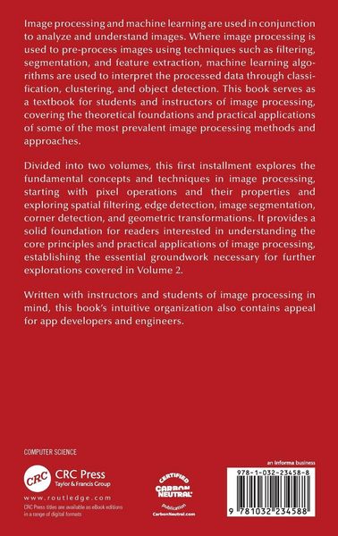 Produktbild: Image Processing and Machine Learning, Volume 1