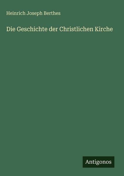 Produktbild: Die Geschichte der Christlichen Kirche