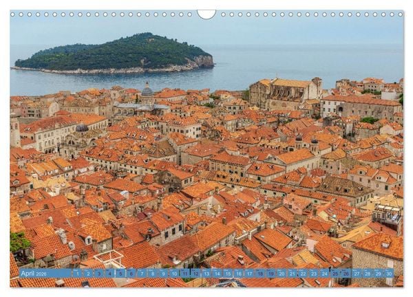 Produktbild: Dubrovnik - Croatia The beauty of the Dalmatian coast (Wall Calendar 2026 DIN A3 landscape), CALVENDO 12 Month Wall Calendar