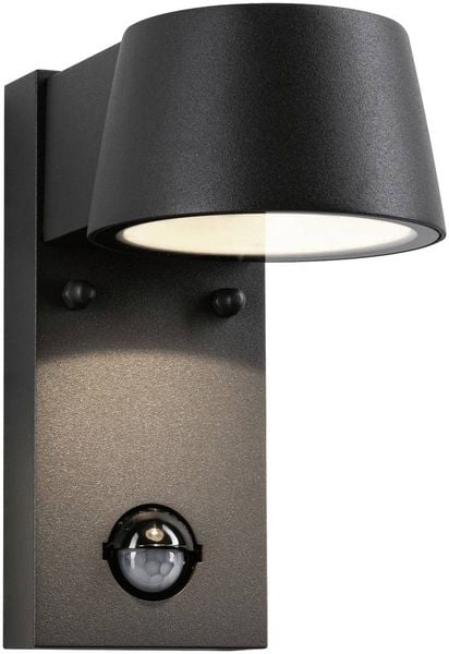 Paulmann Capea 94453 LED-Außenwandleuchte mit Bewegungsmelder 6W Grau