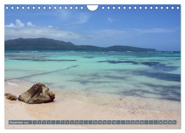 Produktbild: Samana - Palmen und Str&auml;nde (Wandkalender 2026 DIN A4 quer), CALVENDO Monatskalender