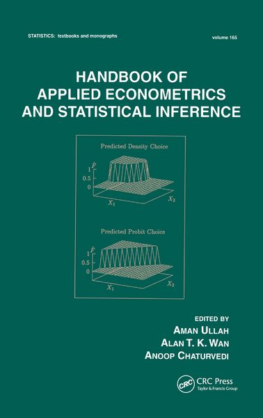 Produktbild: Handbook Of Applied Econometrics And Statistical Inference