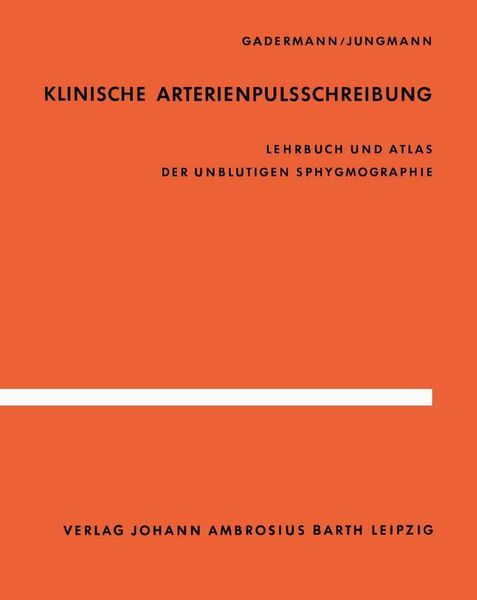 Produktbild: Klinische Arterienpulsschreibung