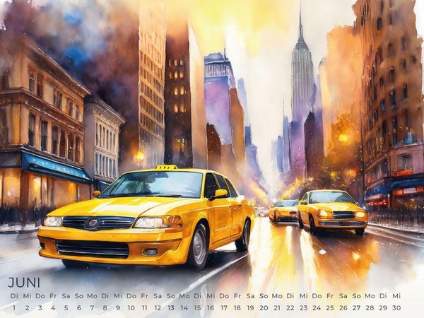 Produktbild: New York Artwork Edition Kalender 2027