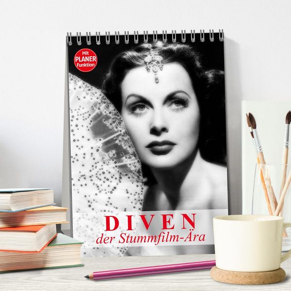 Produktbild: Diven der Stummfilm-&Auml;ra (Tischkalender 2026 DIN A5 hoch), CALVENDO Monatskalender