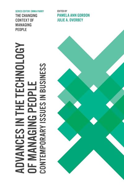 Produktbild: Advances in the Technology of Managing People