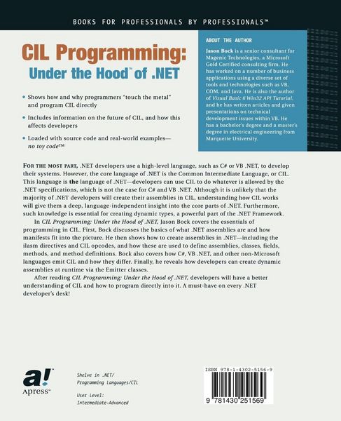 Produktbild: CIL Programming
