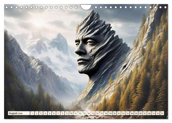 Produktbild: Berg Charaktere (Wandkalender 2026 DIN A4 quer), CALVENDO Monatskalender