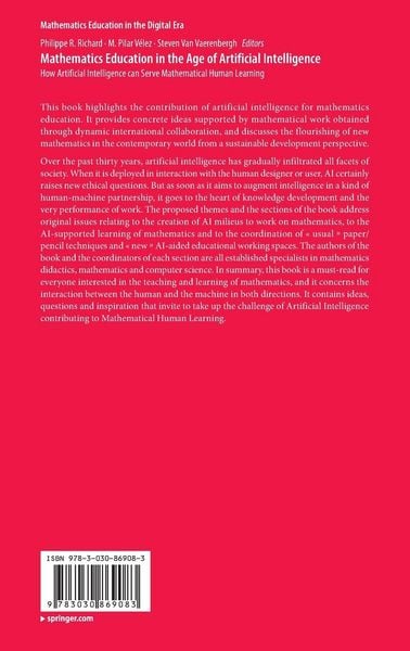 Produktbild: Mathematics Education in the Age of Artificial Intelligence