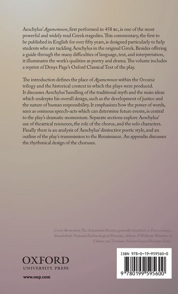 Produktbild: The Agamemnon of Aeschylus