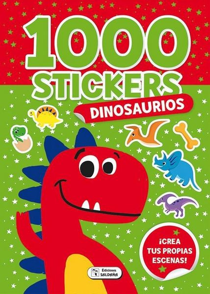 Produktbild: 1000 stickers dinosaurios