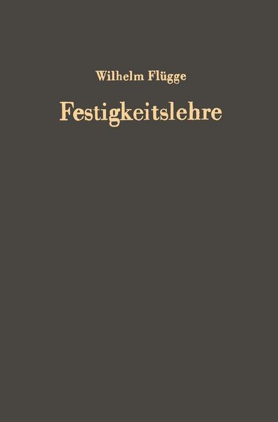 Produktbild: Festigkeitslehre