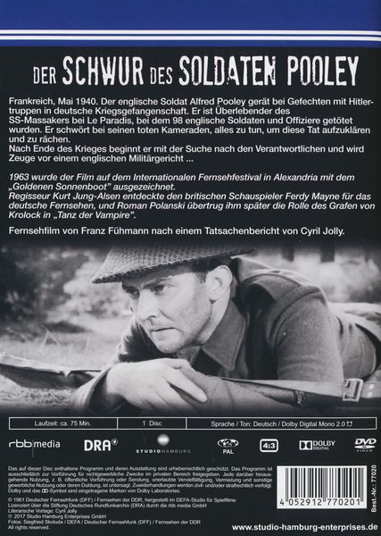 Produktbild: Der Schwur des Soldaten Pooley