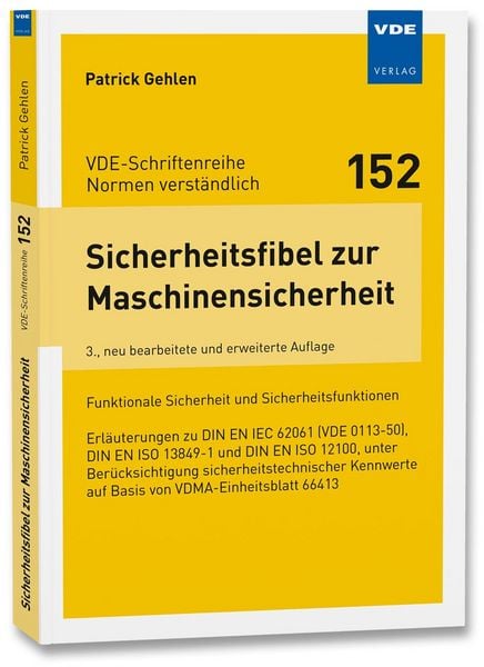 Produktbild: Sicherheitsfibel zur Maschinensicherheit