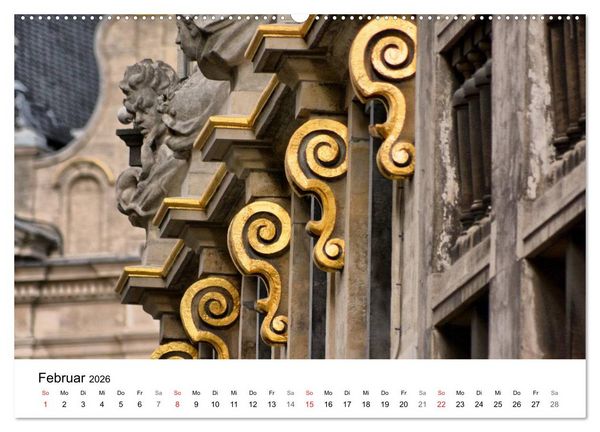Produktbild: 300mm - Br&uuml;ssel (hochwertiger Premium Wandkalender 2026 DIN A2 quer), Kunstdruck in Hochglanz