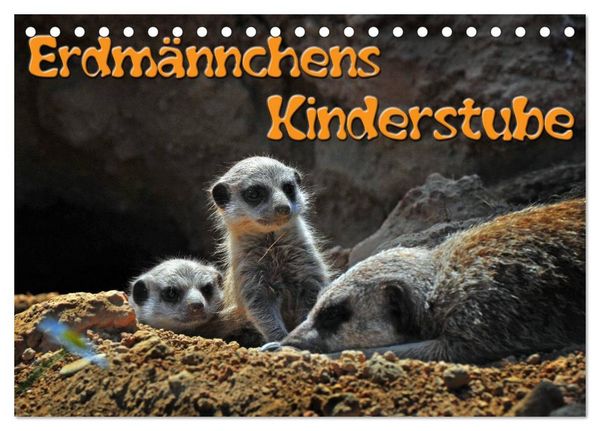 Produktbild: Erdm&auml;nnchens Kinderstube (Tischkalender 2026 DIN A5 quer), CALVENDO Monatskalender