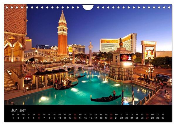 Produktbild: Las Vegas (Wandkalender 2027 DIN A4 quer), CALVENDO Monatskalender
