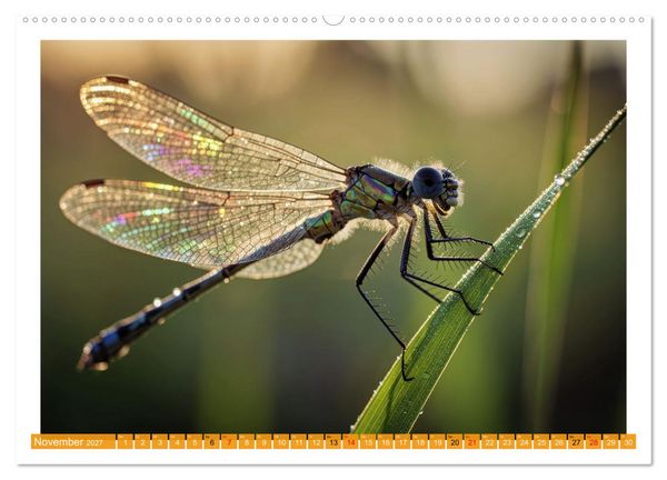 Produktbild: Prachtlibellen am Teich (Wandkalender 2027 DIN A2 quer), CALVENDO Monatskalender