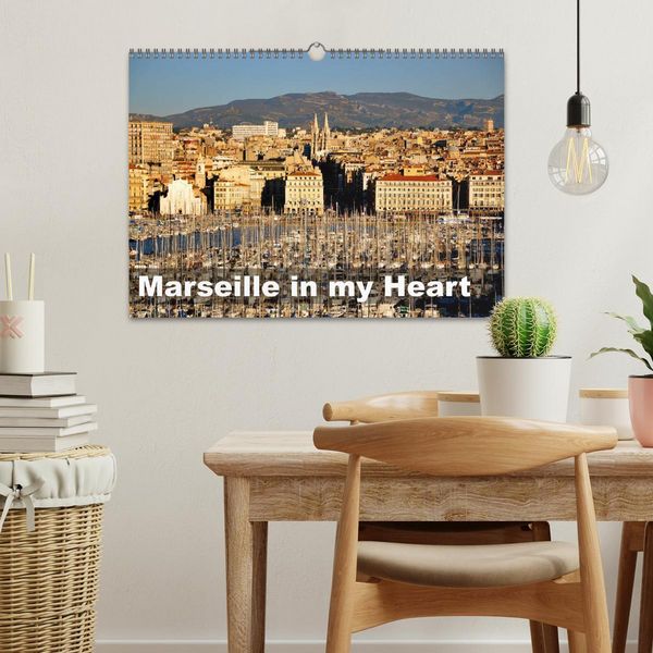 Produktbild: Marseille in my Heart (Wall Calendar 2026 DIN A3 landscape), CALVENDO 12 Month Wall Calendar