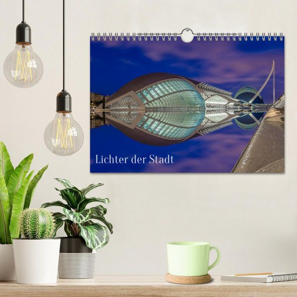 Produktbild: Lichter der Stadt (Wandkalender 2026 DIN A4 quer), CALVENDO Monatskalender