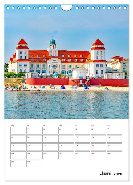 Produktbild: R&uuml;gen - Terminplaner (Wandkalender 2026 DIN A4 hoch), CALVENDO Monatskalender