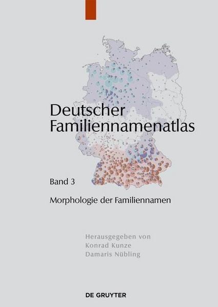 Produktbild: Morphologie der Familiennamen