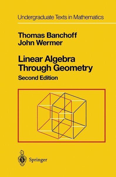 Produktbild: Linear Algebra Through Geometry