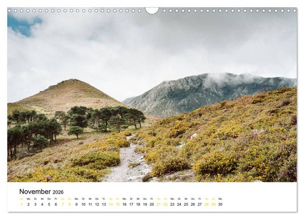 Produktbild: Asturien - Von der K&uuml;ste bis zu den Gipfeln Europas (Wandkalender 2026 DIN A3 quer), CALVENDO Monatskalender