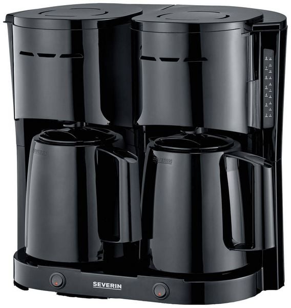 Produktbild: Severin KA 9315 Kaffeemaschine Schwarz Fassungsverm&ouml;gen Tassen=16 Isolierkanne