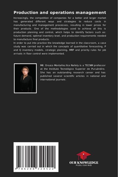 Produktbild: Production and operations management