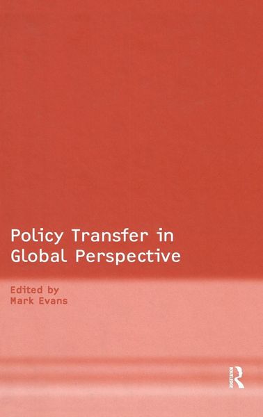 Produktbild: Policy Transfer in Global Perspective