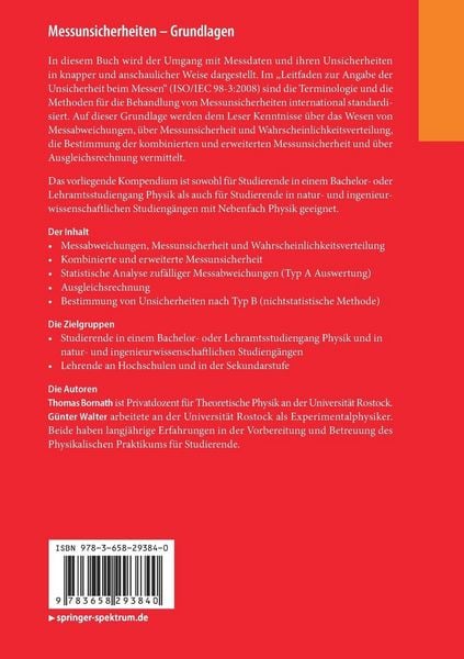 Produktbild: Messunsicherheiten &ndash; Grundlagen