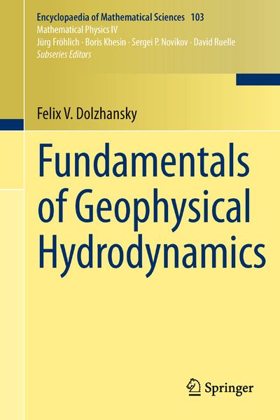 Produktbild: Fundamentals of Geophysical Hydrodynamics