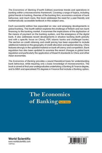 Produktbild: Economics Of Banking (4th Ed)