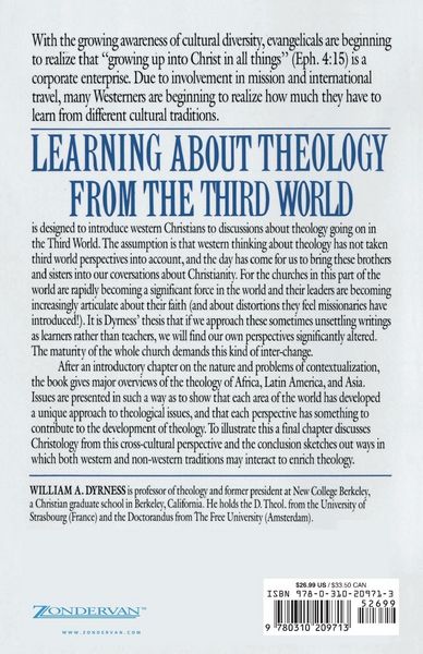 Produktbild: The Learning about Theology from the Third World