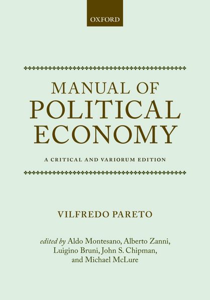 Produktbild: Manual of Political Economy