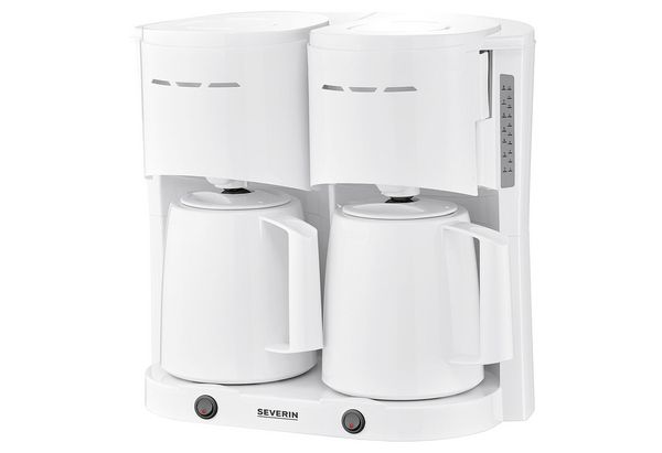 Produktbild: Severin KA 9314 Kaffeemaschine Wei&szlig; Fassungsverm&ouml;gen Tassen=16 Isolierkanne