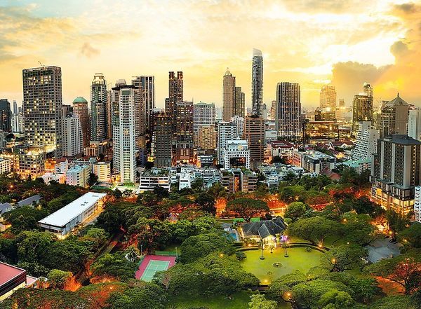Produktbild: Sonnenuntergang in Bangkok (Puzzle)