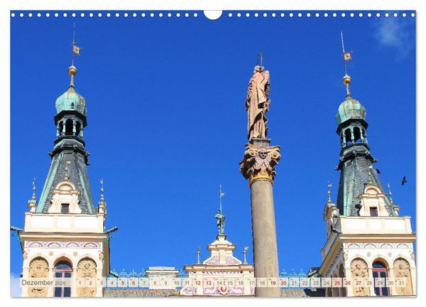 Produktbild: Pardubice in Tschechien - Ein Stadtspaziergang (Wandkalender 2026 DIN A3 quer), CALVENDO Monatskalender