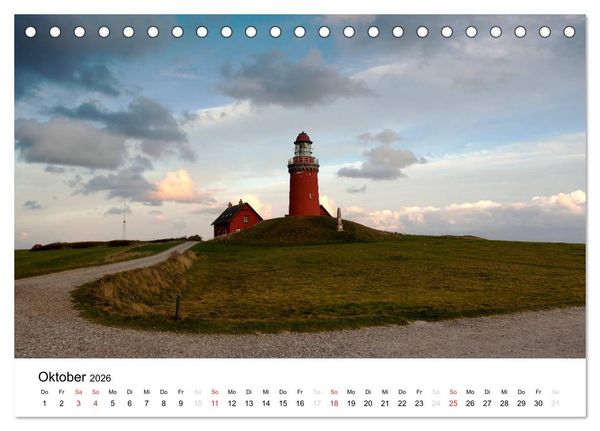 Produktbild: D&auml;nemark &ndash; Unterwegs in J&uuml;tland 2026 (Tischkalender 2026 DIN A5 quer), CALVENDO Monatskalender
