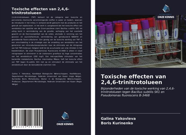Produktbild: Toxische effecten van 2,4,6-trinitrotolueen
