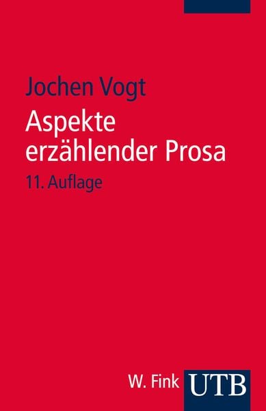 Produktbild: Aspekte erz&auml;hlender Prosa
